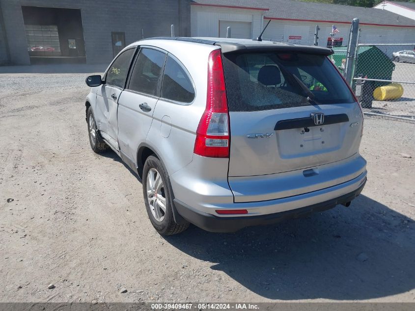 2011 Honda Cr-V Lx VIN: 5J6RE4H39BL079615 Lot: 39409467