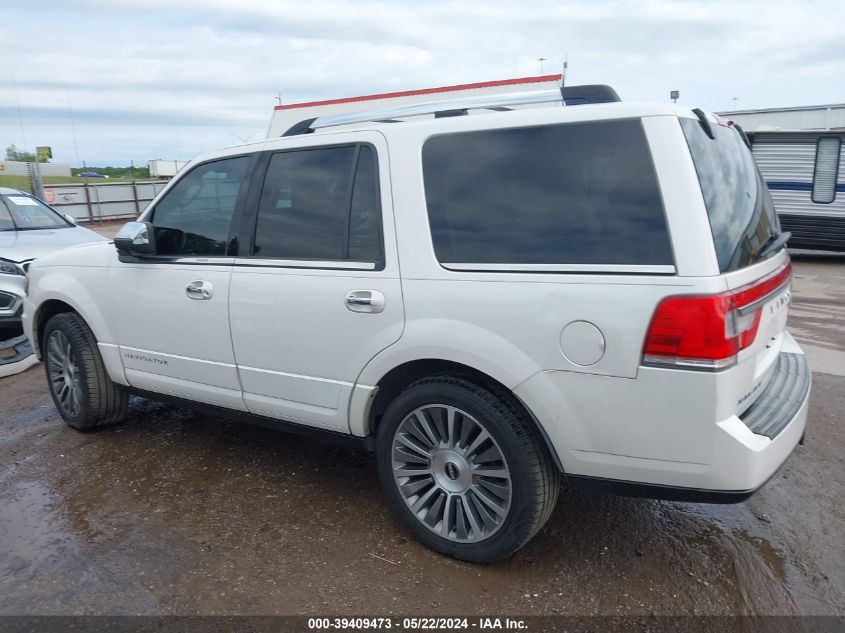 2015 Lincoln Navigator VIN: 5LMJJ2HT8FEJ10374 Lot: 39409473