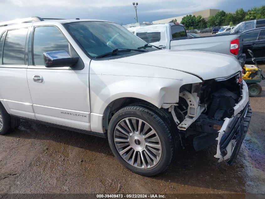 2015 Lincoln Navigator VIN: 5LMJJ2HT8FEJ10374 Lot: 39409473