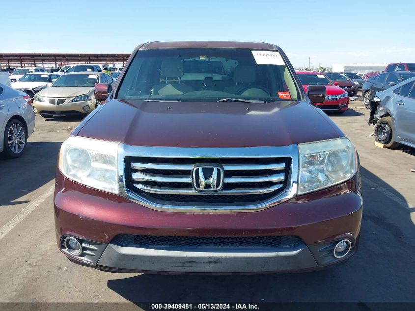 2012 Honda Pilot Ex VIN: 5FNYF4H41CB067504 Lot: 39409481