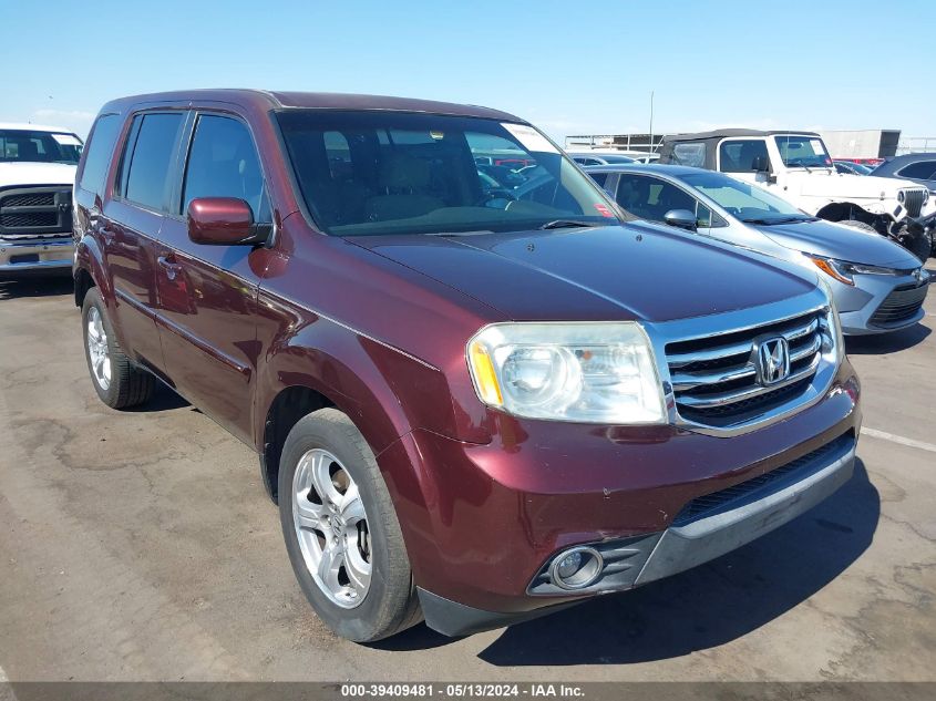 2012 Honda Pilot Ex VIN: 5FNYF4H41CB067504 Lot: 39409481