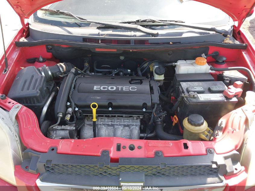 2011 Chevrolet Aveo 1Lt VIN: KL1TD5DE2BB131885 Lot: 39409504