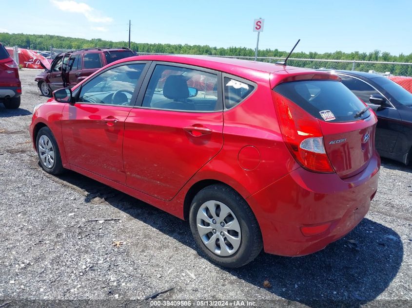 KMHCT5AE5HU316666 | 2017 HYUNDAI ACCENT