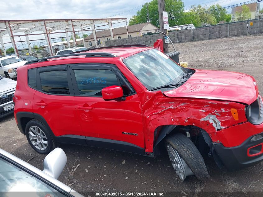 2017 Jeep Renegade Latitude 4X4 VIN: ZACCJBBB4HPG12857 Lot: 39409515