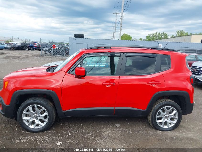 2017 Jeep Renegade Latitude 4X4 VIN: ZACCJBBB4HPG12857 Lot: 39409515