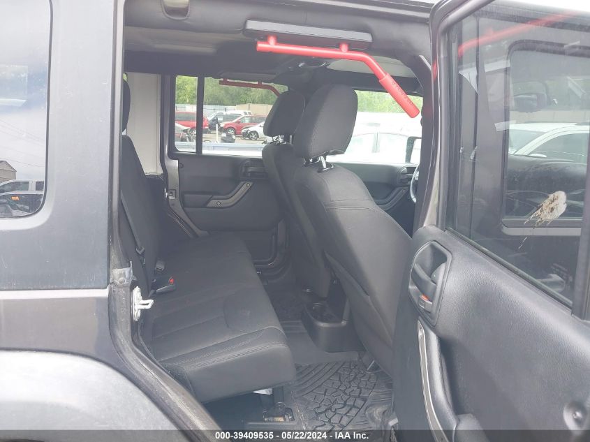 2017 Jeep Wrangler Unlimited Sport 4X4 VIN: 1C4BJWDG0HL639876 Lot: 39409535