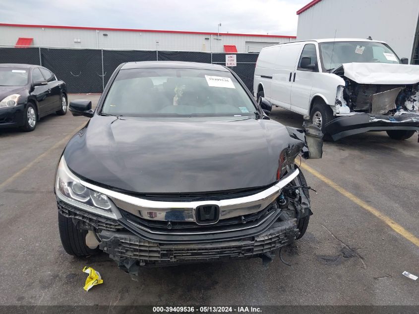 2016 Honda Accord Ex-L VIN: 1HGCR2F84GA071736 Lot: 39409536