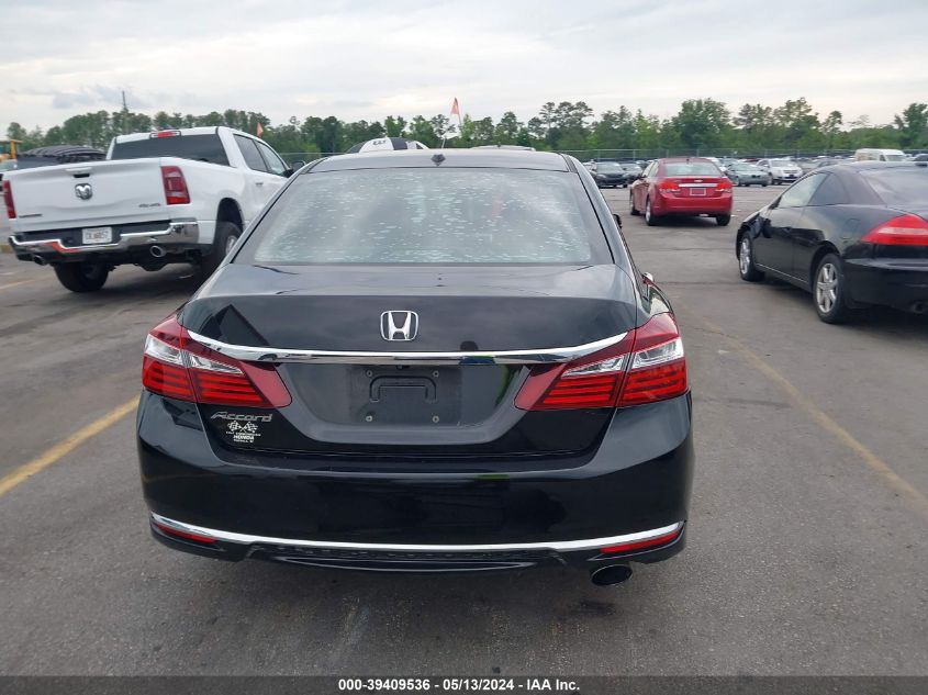 2016 Honda Accord Ex-L VIN: 1HGCR2F84GA071736 Lot: 39409536