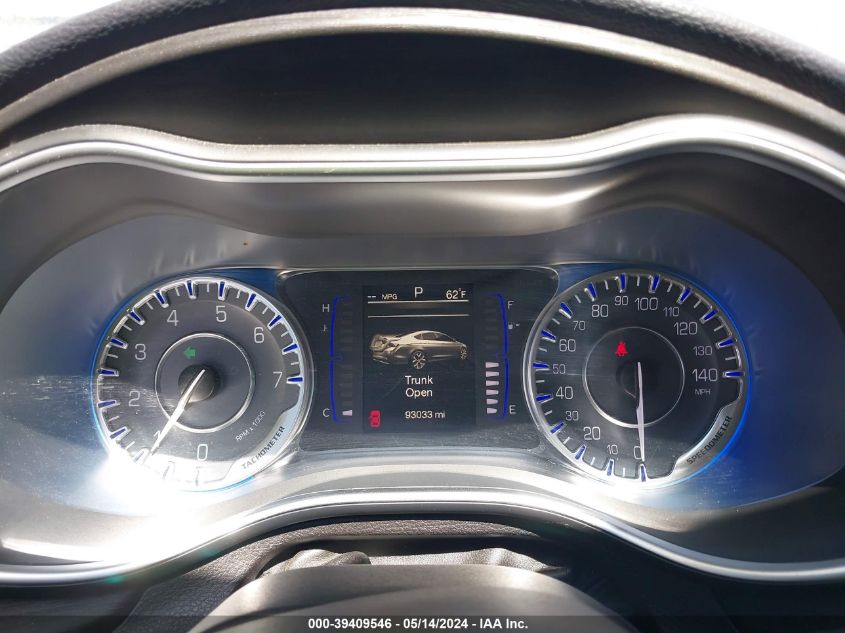 2015 Chrysler 200 Limited VIN: 1C3CCCAB5FN531894 Lot: 39409546