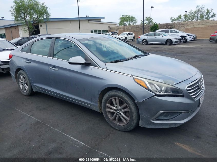 2016 Hyundai Sonata Se VIN: 5NPE24AF7GH365606 Lot: 39409554