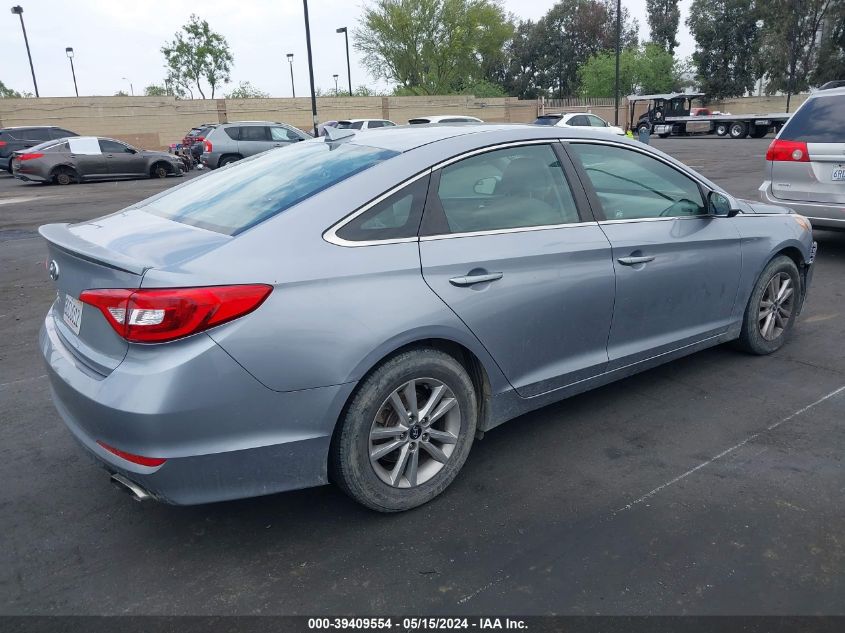 2016 HYUNDAI SONATA SE - 5NPE24AF7GH365606