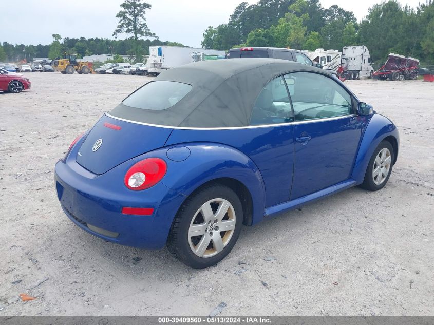 2007 Volkswagen New Beetle VIN: 3VWRG31Y67M404806 Lot: 39409560