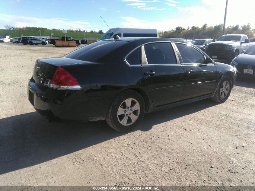 2016 Chevrolet Impala Limited Ls VIN: 2G1WA5E35G1111190 Lot: 39409565