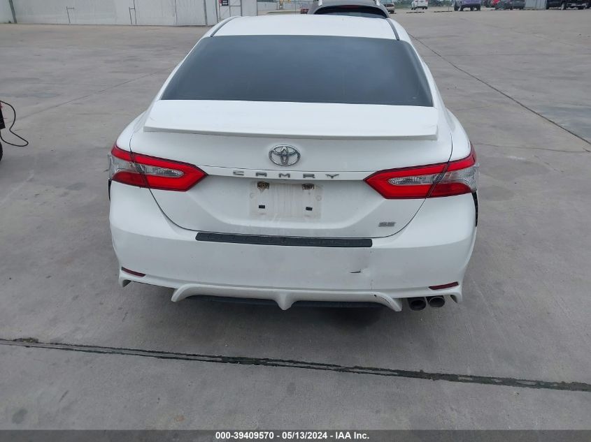 2018 Toyota Camry Se VIN: 4T1B11HK2JU662153 Lot: 39409570