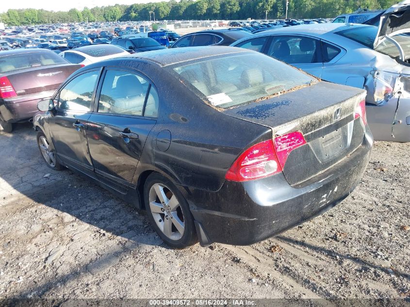 2008 Honda Civic Ex-L VIN: 2HGFA16968H357243 Lot: 39409572