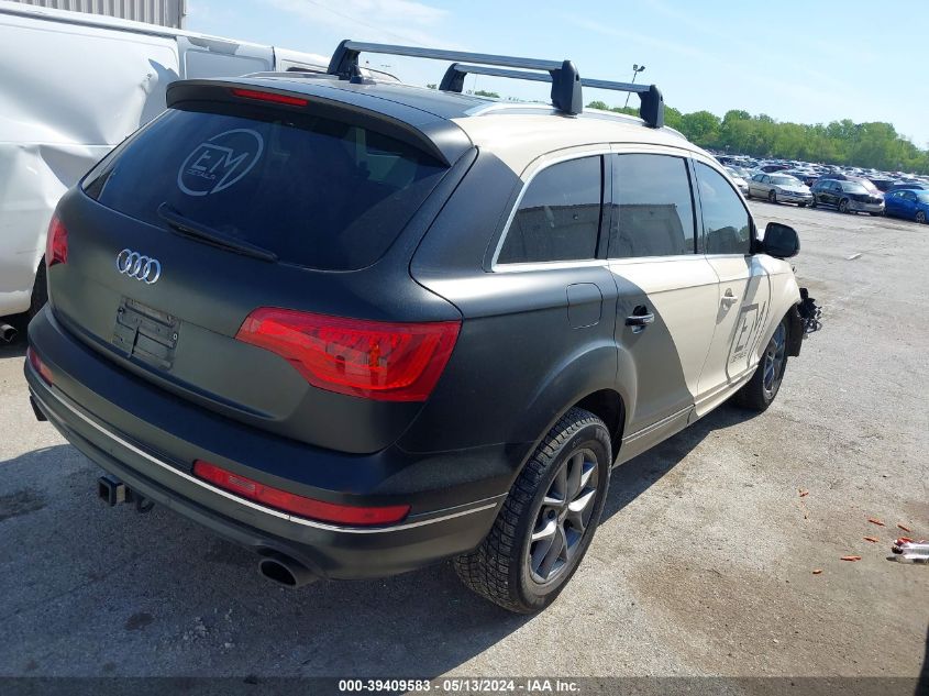 2015 Audi Q7 3.0T Premium VIN: WA1LGAFE0FD02287 Lot: 39409583