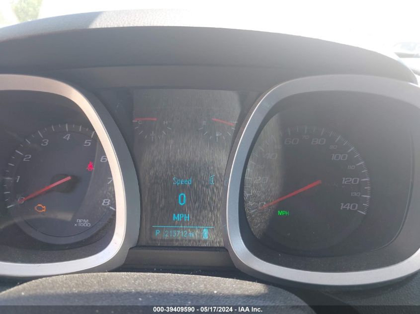 2012 Chevrolet Equinox 1Lt VIN: 2GNFLEEK9C6245004 Lot: 39409590