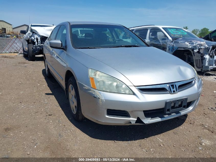 2007 Honda Accord 2.4 Lx VIN: 1HGCM56447A142964 Lot: 39409593