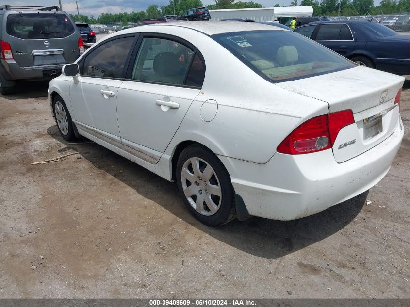 2007 Honda Civic Lx VIN: 1HGFA16527L016677 Lot: 39409609