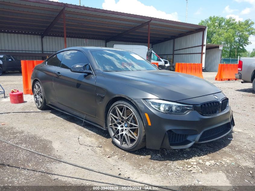 2018 BMW M4 VIN: WBS4Y9C50JAC86932 Lot: 39409629