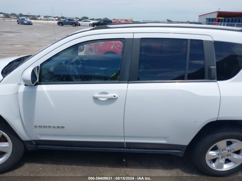 2017 Jeep Compass Latitude Fwd VIN: 1C4NJCEA4HD207050 Lot: 39409631