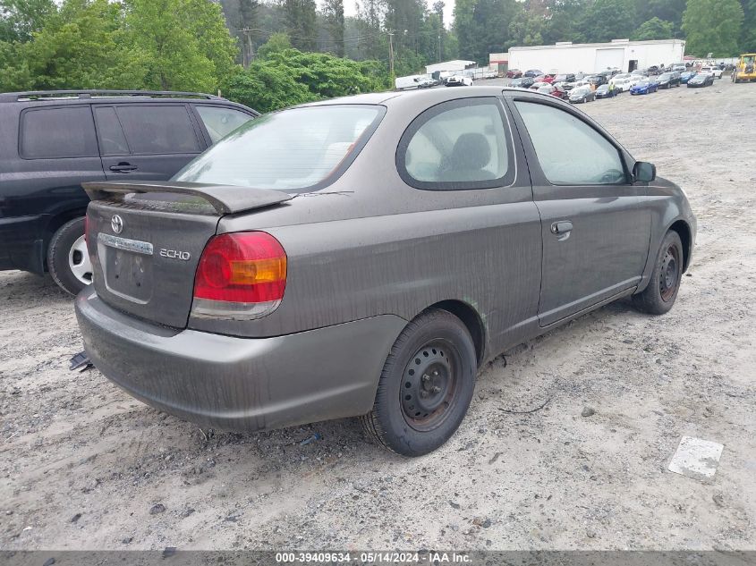 2003 Toyota Echo VIN: JTDAT123930271426 Lot: 39409634