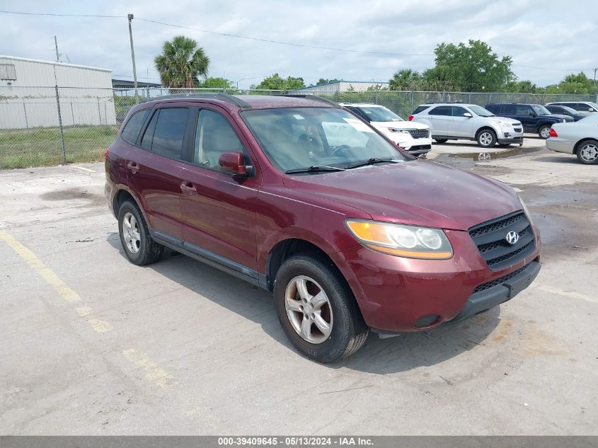 2008 Hyundai Santa Fe Gls VIN: 5NMSG13D48H178725 Lot: 39409645