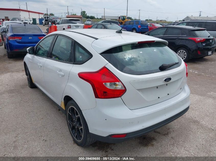 2012 Ford Focus Se VIN: 1FAHP3K23CL332294 Lot: 39409650