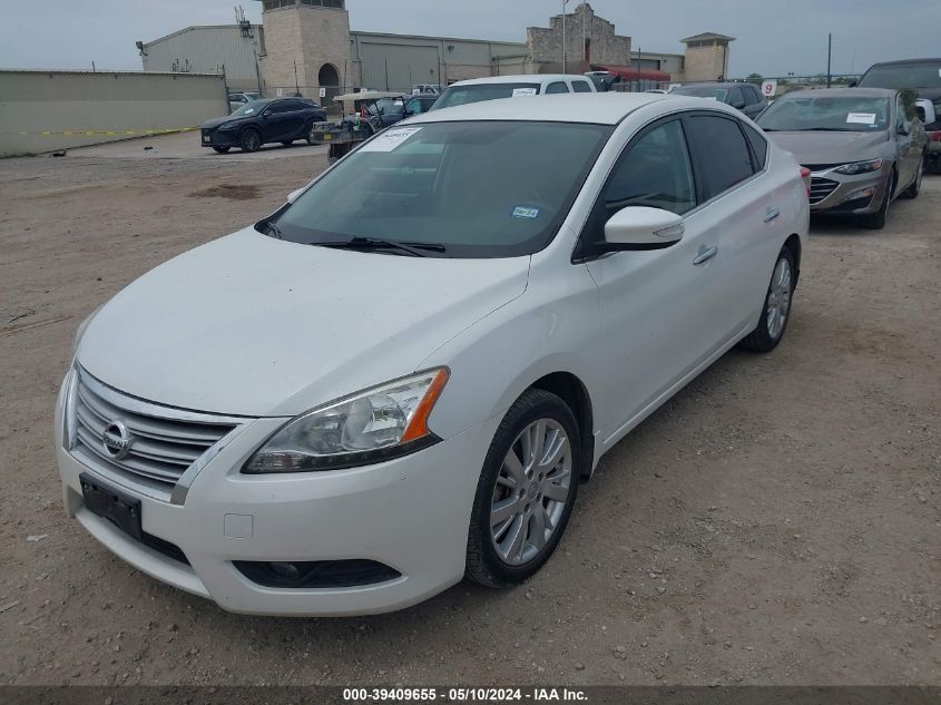 2013 Nissan Sentra Sl VIN: 3N1AB7AP5DL664289 Lot: 39409655