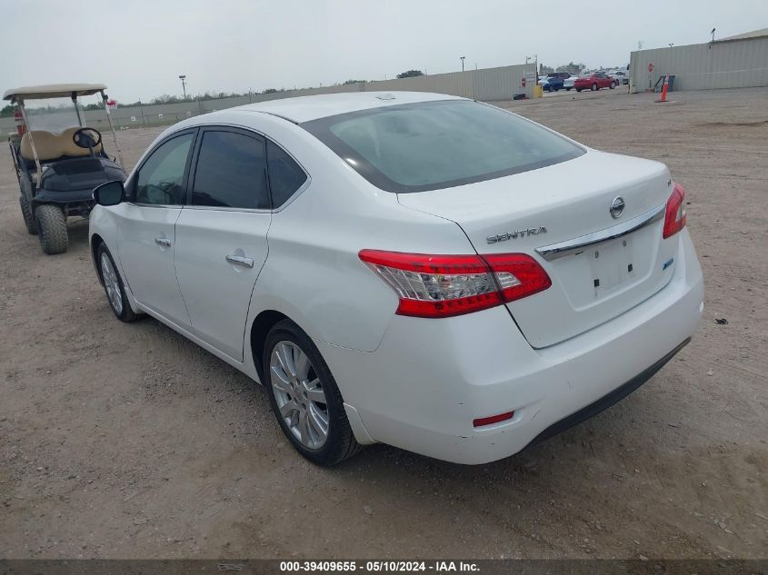 2013 Nissan Sentra Sl VIN: 3N1AB7AP5DL664289 Lot: 39409655