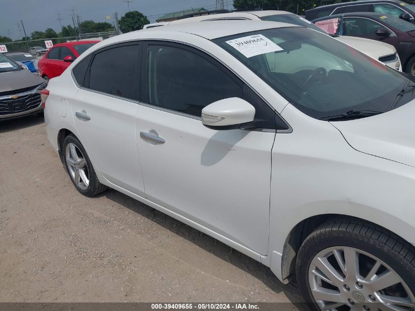 2013 Nissan Sentra Sl VIN: 3N1AB7AP5DL664289 Lot: 39409655