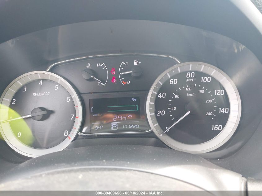 2013 Nissan Sentra Sl VIN: 3N1AB7AP5DL664289 Lot: 39409655