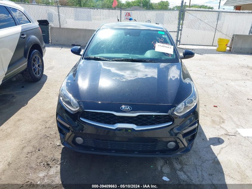 2021 Kia Forte Lxs VIN: 3KPF24AD9ME410645 Lot: 39409663