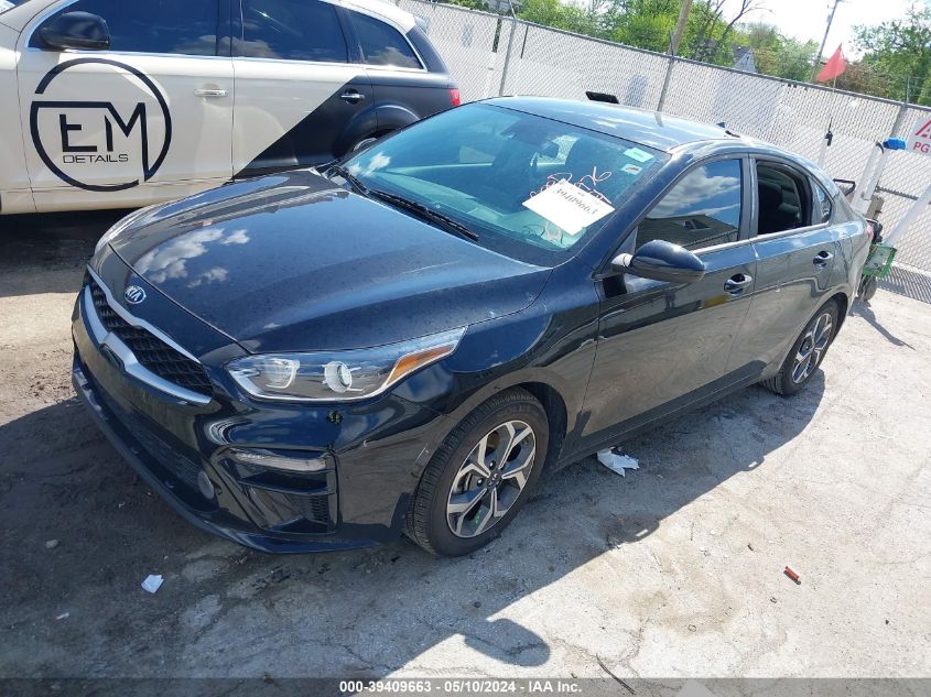 2021 Kia Forte Lxs VIN: 3KPF24AD9ME410645 Lot: 39409663