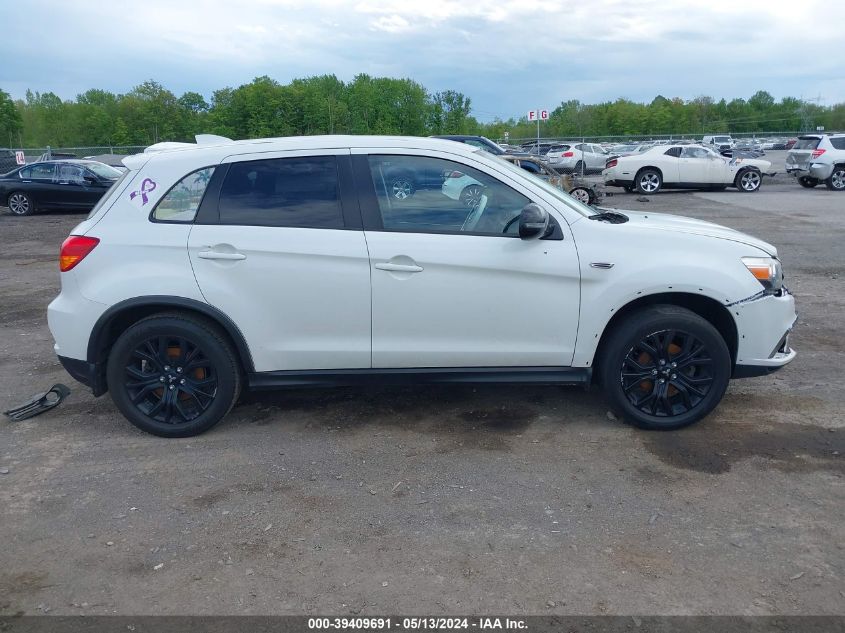 2019 Mitsubishi Outlander Sport 2.0 Es/2.0 Le/2.0 Se/2.0 Sp VIN: JA4AR3AU5KU026712 Lot: 39409691