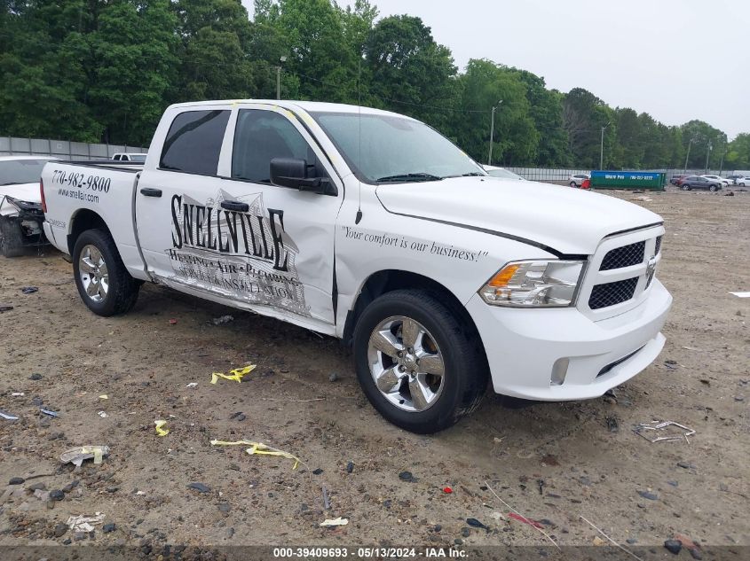 2019 Ram 1500 Classic Express 4X2 5'7 Box VIN: 1C6RR6KG1KS618078 Lot: 39409693