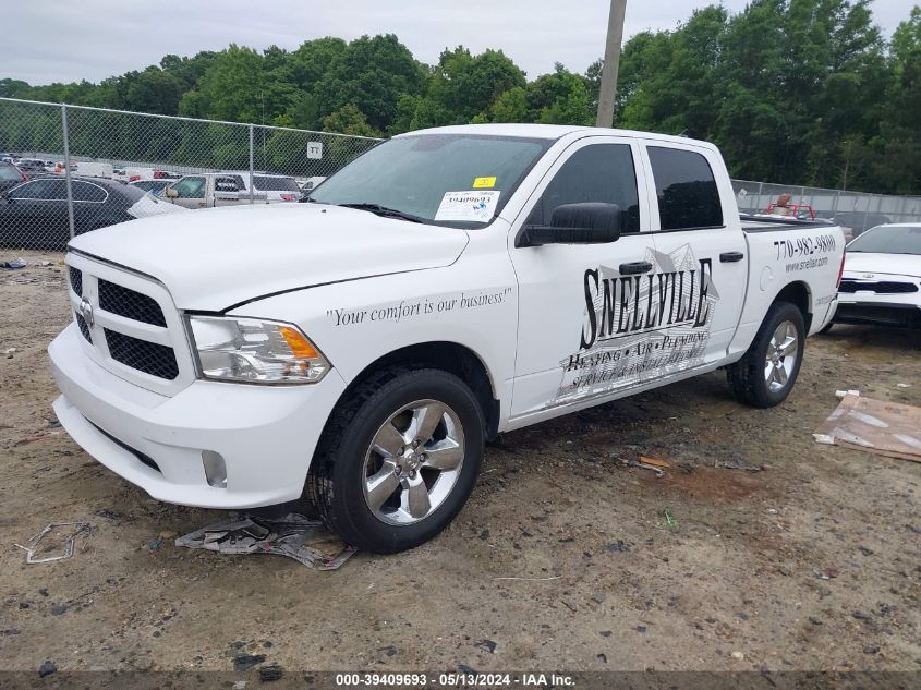 2019 Ram 1500 Classic Express 4X2 5'7 Box VIN: 1C6RR6KG1KS618078 Lot: 39409693