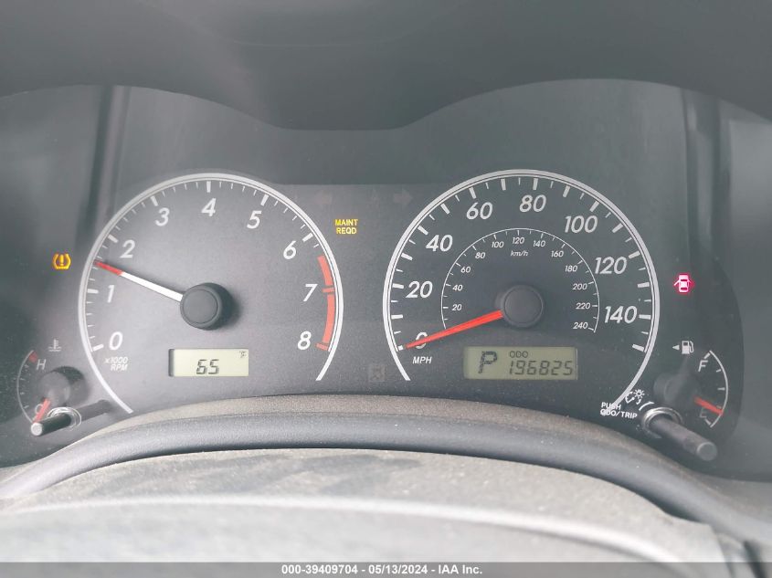 2011 Toyota Corolla Le VIN: 2T1BU4EE0BC541390 Lot: 39409704