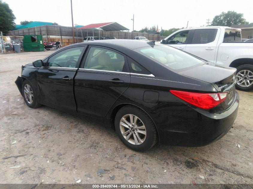 2013 Hyundai Sonata Gls VIN: 5NPEB4AC9DH581023 Lot: 39409744