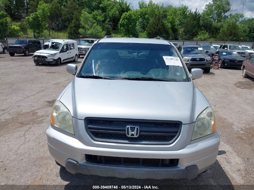 2003 Honda Pilot Ex-L VIN: 2HKYF18683H570254 Lot: 39409748