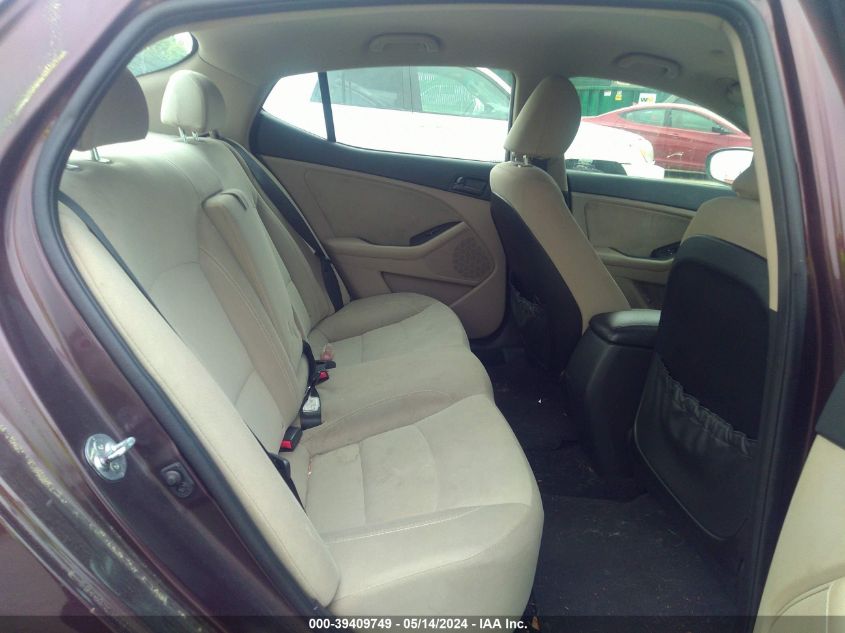 2012 Kia Optima Lx VIN: 5XXGM4A75CG069159 Lot: 39409749