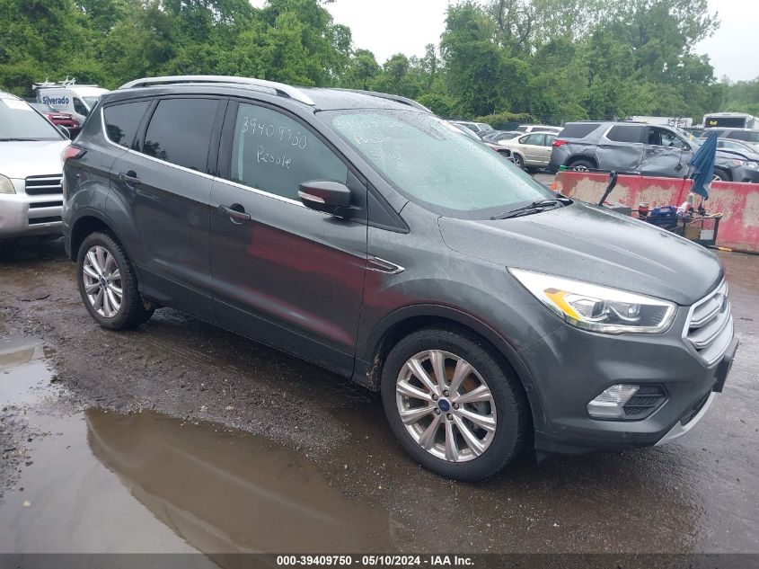 2017 FORD ESCAPE TITANIUM - 1FMCU0JD3HUC71556