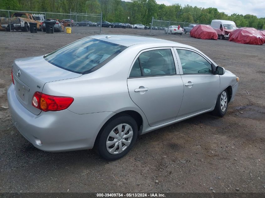 2010 Toyota Corolla Le VIN: 2T1BU4EE9AC458524 Lot: 39409754