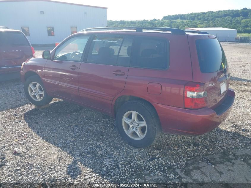 2004 Toyota Highlander VIN: JTEGD21A740094689 Lot: 39409755