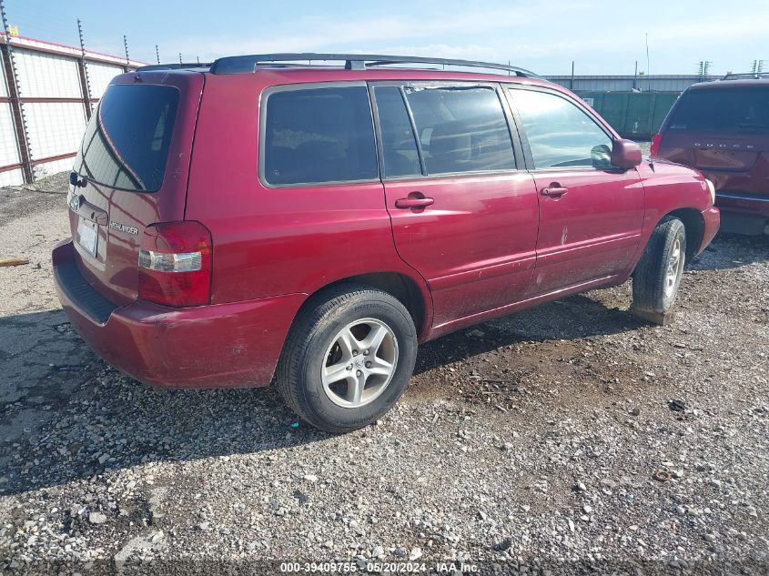 2004 Toyota Highlander VIN: JTEGD21A740094689 Lot: 39409755