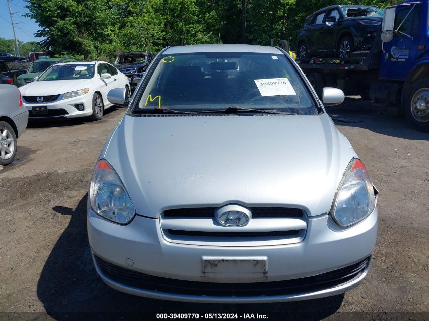 2010 Hyundai Accent Gs VIN: KMHCM3AC2AU160463 Lot: 39409770