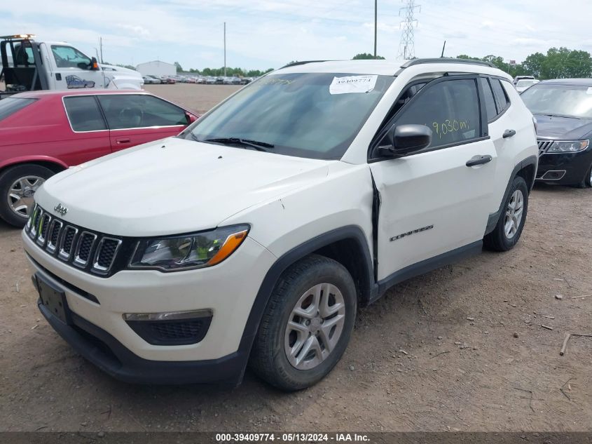 2018 JEEP COMPASS SPORT FWD - 3C4NJCABXJT136970