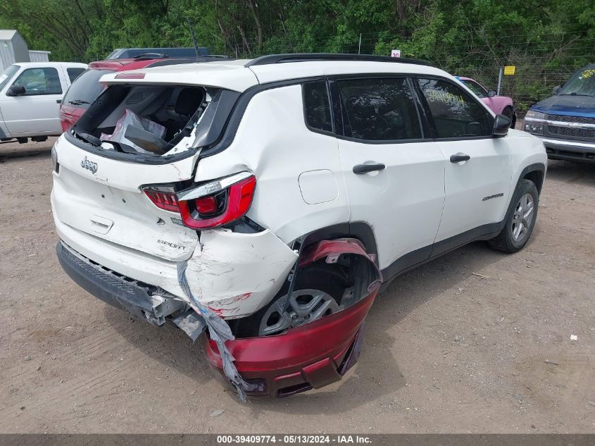 2018 JEEP COMPASS SPORT FWD - 3C4NJCABXJT136970