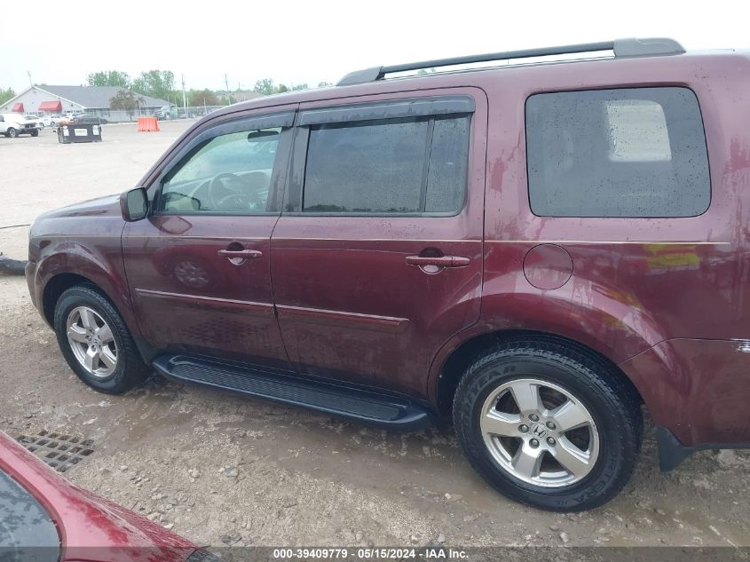 2010 Honda Pilot Ex VIN: 5FNYF4H44AB006600 Lot: 39409779