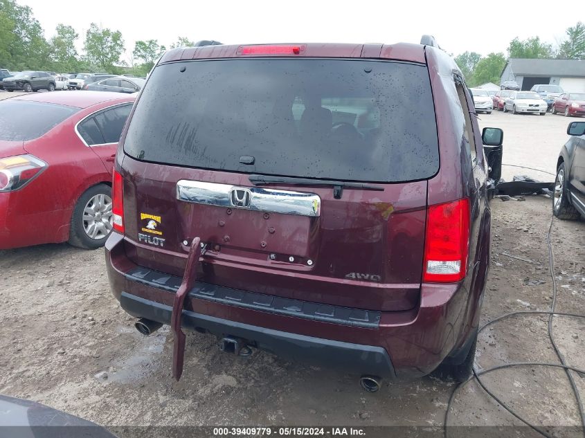 2010 Honda Pilot Ex VIN: 5FNYF4H44AB006600 Lot: 39409779